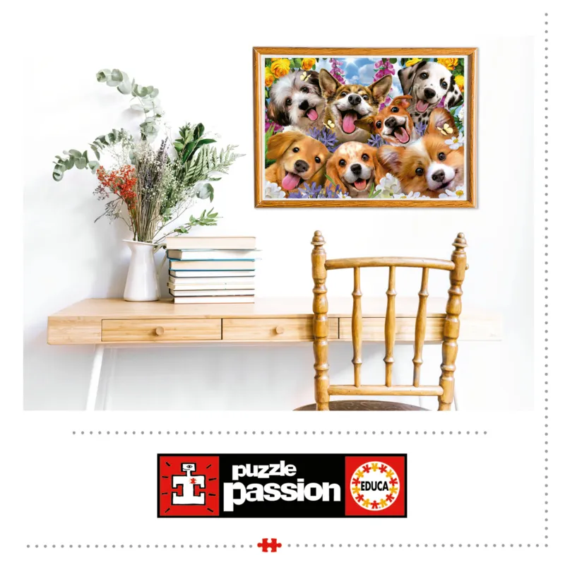 Chiots Selfie. Howard Robinson