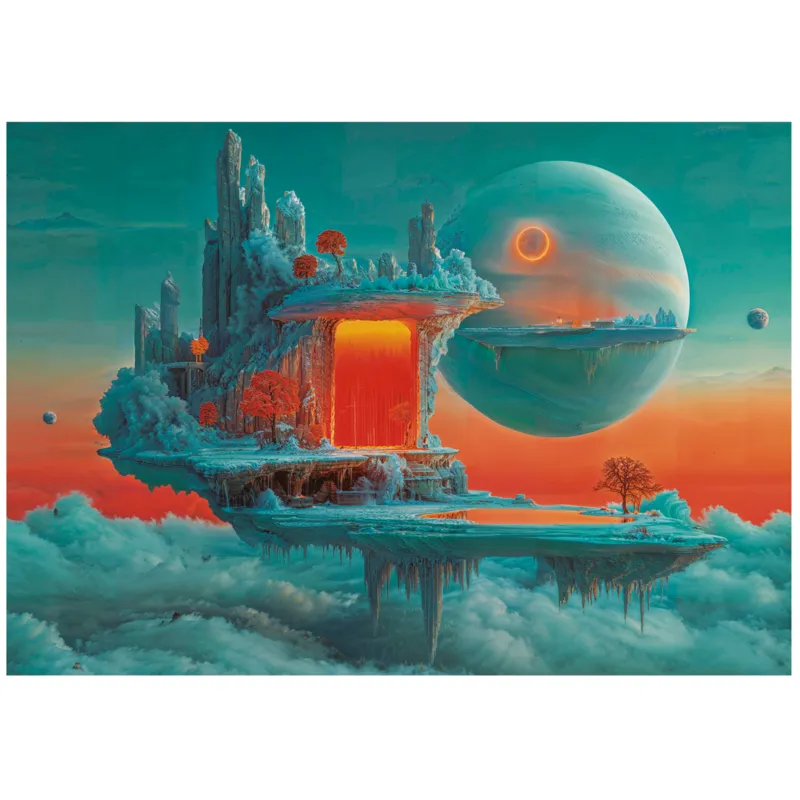 Planète de Feu et de Glace