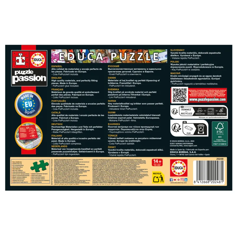 Puzzle Miniature - Symboles de l'Europe