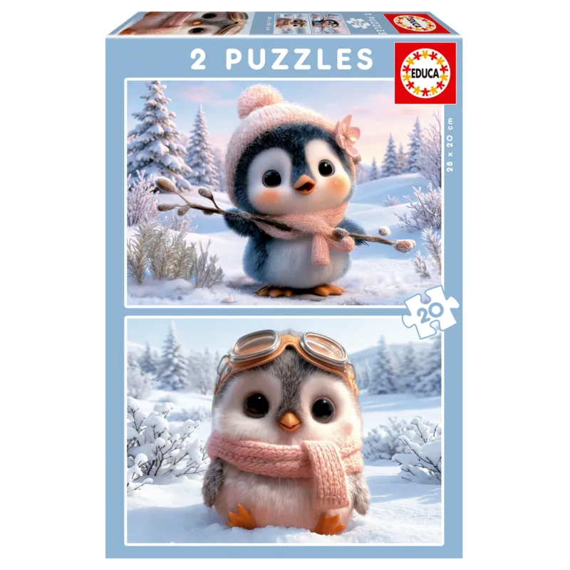 2 Puzzles - Manchots Mignons