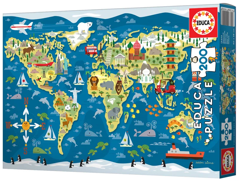 Mappemonde. Sean Sims