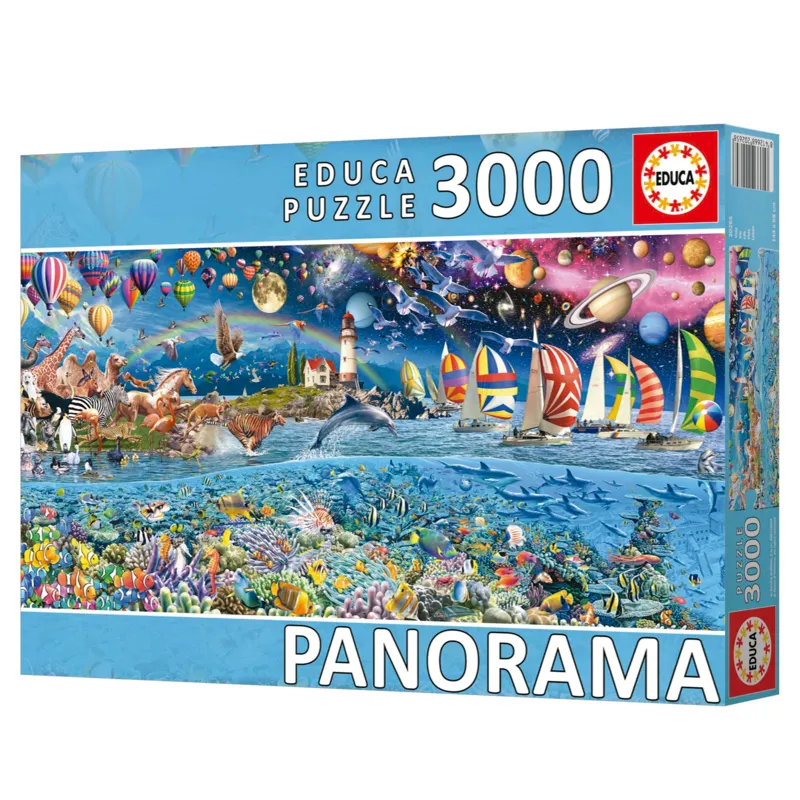 Puzzle Panoramique - La Vie