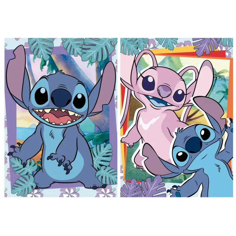 2 Puzzles - Stitch Disney