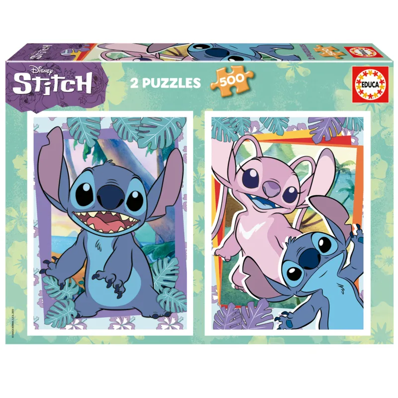 2 Puzzles - Stitch Disney