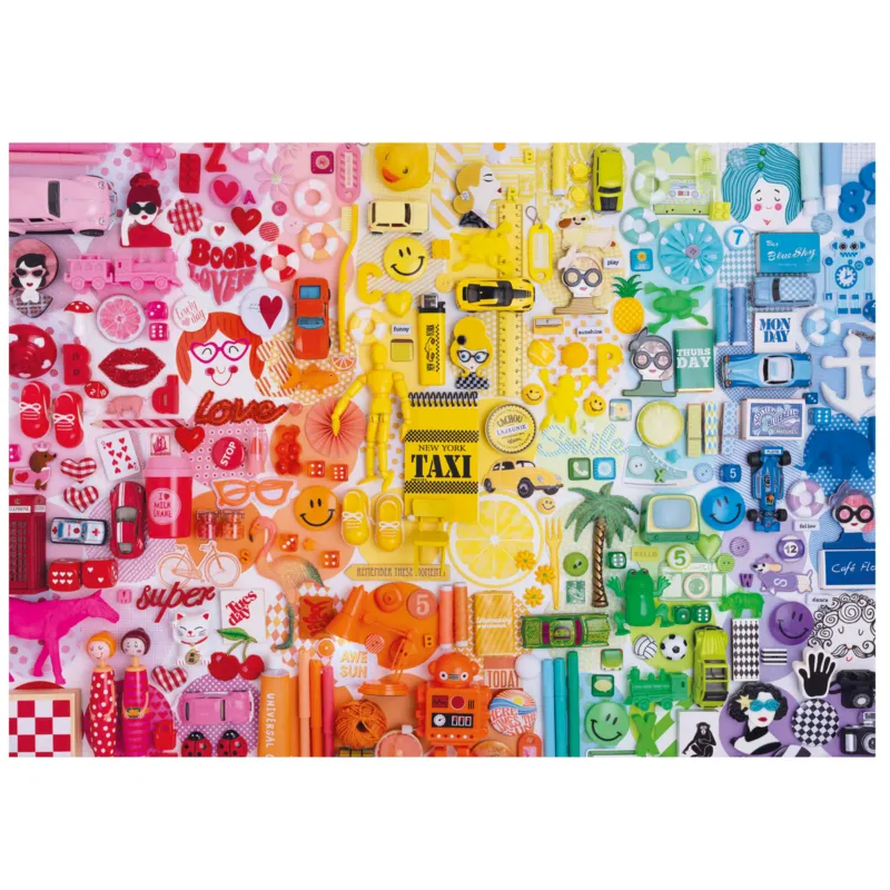 Pièces XXL - Collage de Couleurs