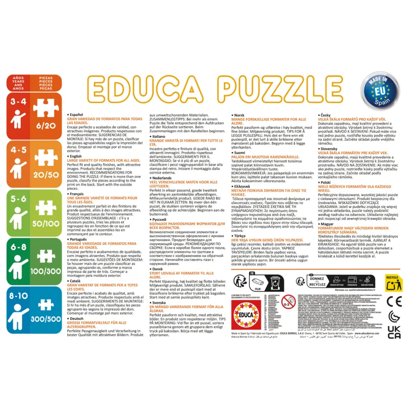 2 Puzzles - Hello Kitty et Ses Amis - Donuts