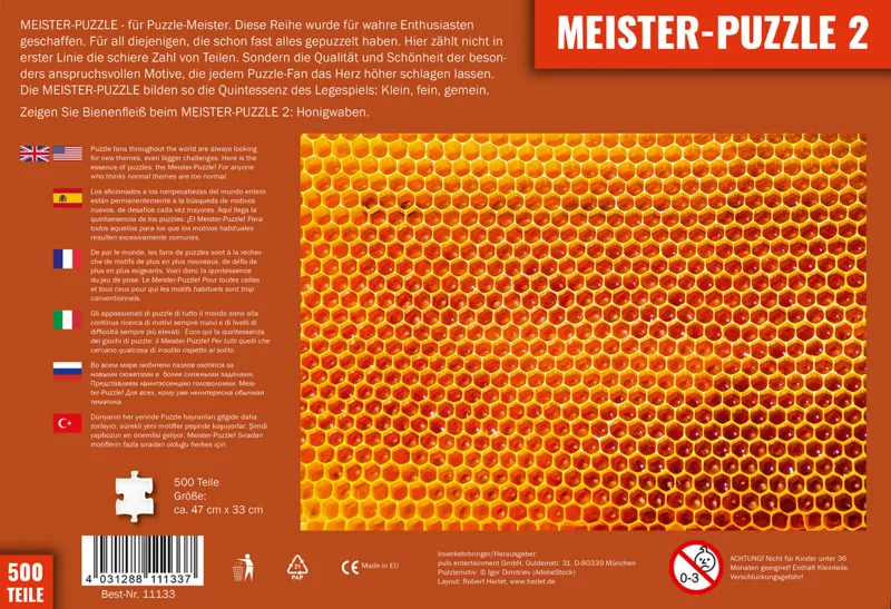 MEISTER-PUZZLE 2 : Nid d'Abeilles