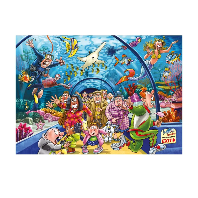 WASGIJ ORIGINAL 43 - ÇA SENT LE POISSON (1000 PIECES)
