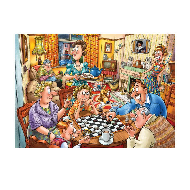 WASGIJ DESTINY 25 - SOIRÉE DE JEUX ! (1000 PIECES)