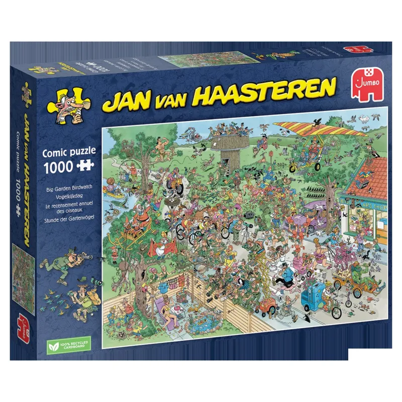 JAN VAN HAASTEREN - LE RECENSEMENT ANNUEL DES OISEAUX (1000 PIECES)