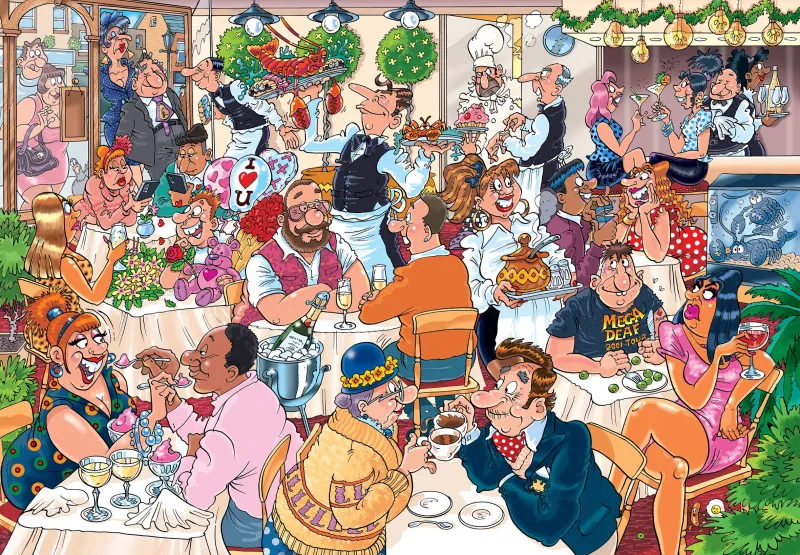 WASGIJ MYSTERY 26 - SAINT-VALENTIN ! (1000 PIECES)