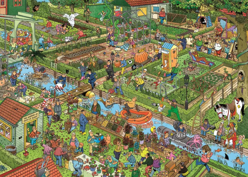 Jan Van Haasteren - Le Jardin De Légumes