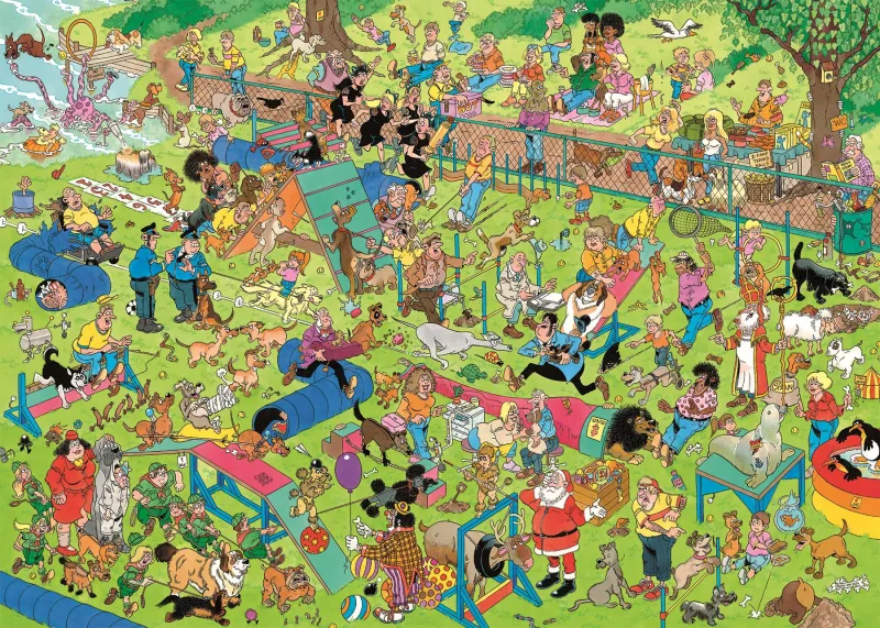 Jan Van Haasteren - Parcours pour Chiens