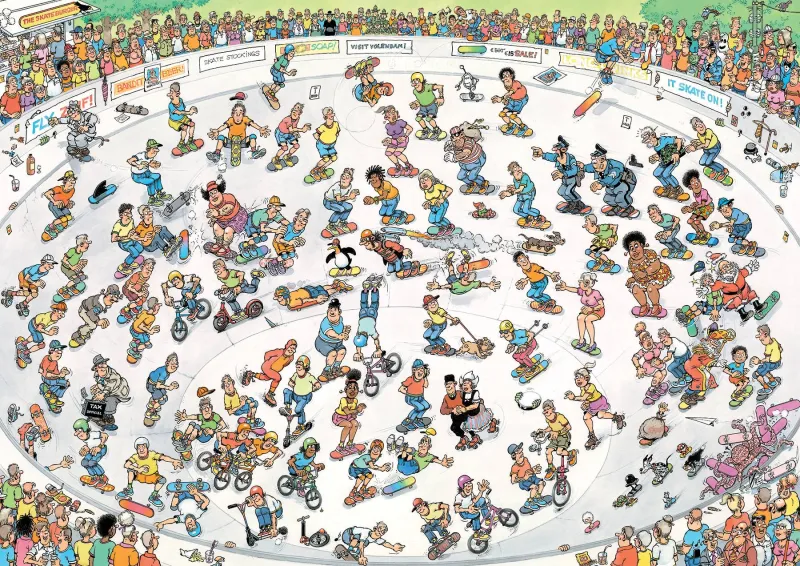 Jan Van Haasteren - Faire du Skate