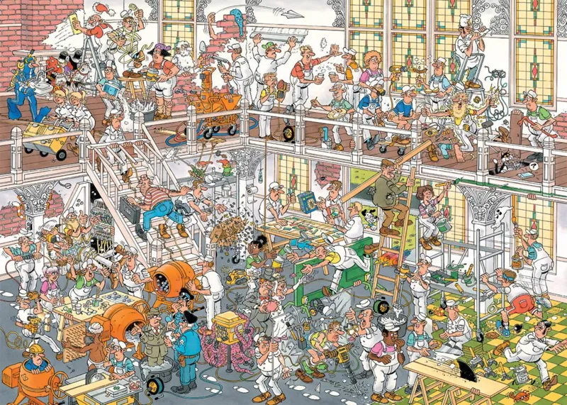 2 Puzzles - Jan Van Haasteren - Le Magasin de Bricolage