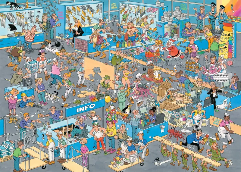 2 Puzzles - Jan Van Haasteren - Le Magasin de Bricolage