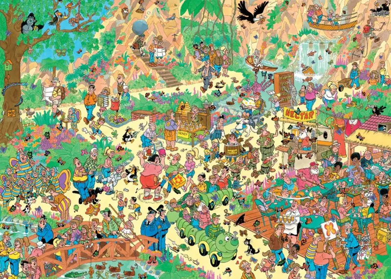 Jan van Haasteren - Joyeux papillons