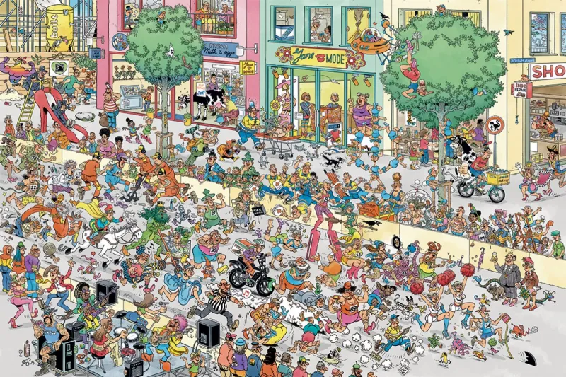 Jan van Haasteren - À vos talons, prêt, partez !