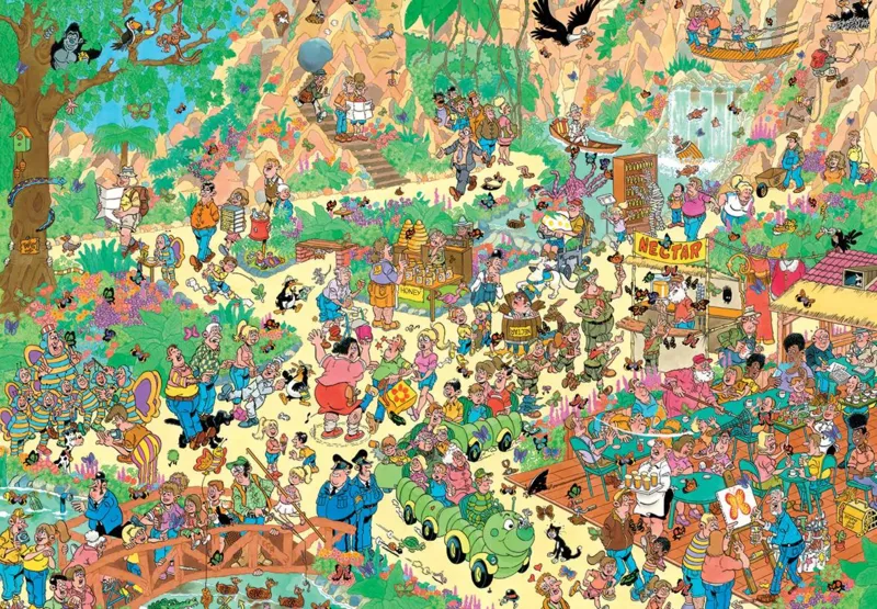 Jan van Haasteren - Joyeux Papillons