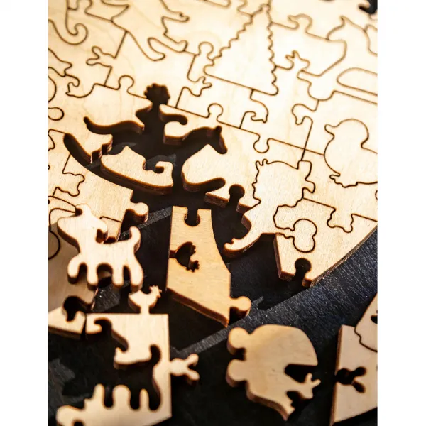 Puzzle en Bois - Portrait d'Enfants