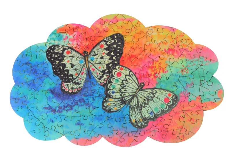 Puzzle en Bois - Balade en Féérie