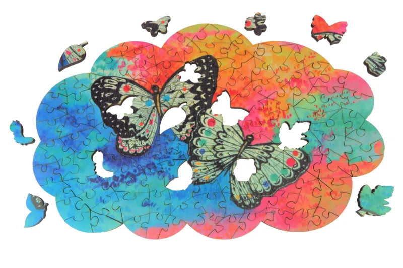 Puzzle en Bois - Balade en Féérie