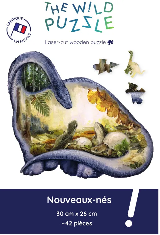 Puzzle en Bois - Nouveaux-Nés