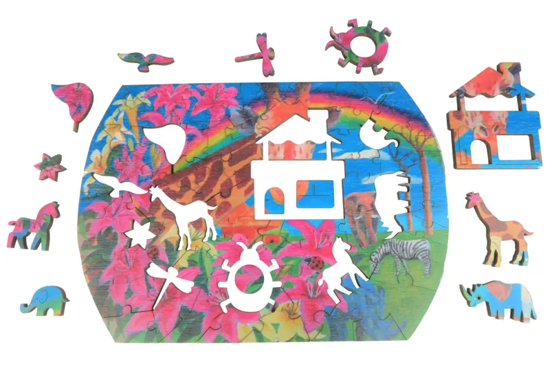 Puzzle en Bois - La Belle Demeure