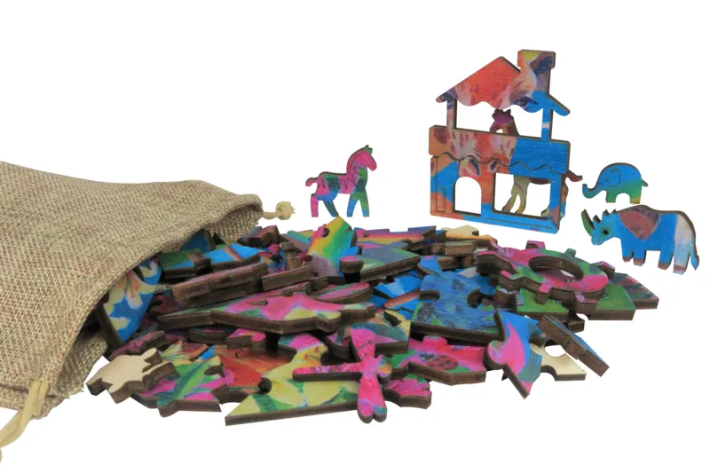 Puzzle en Bois - La Belle Demeure
