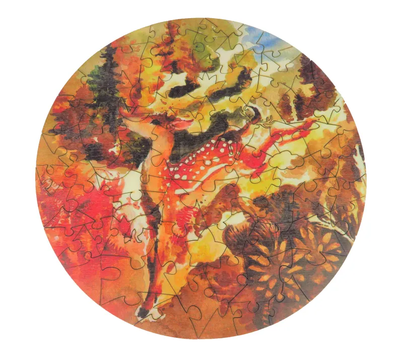 Puzzle en Bois - Amie de la Forêt