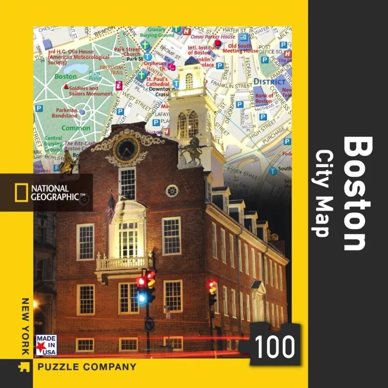 Boston City Map Mini