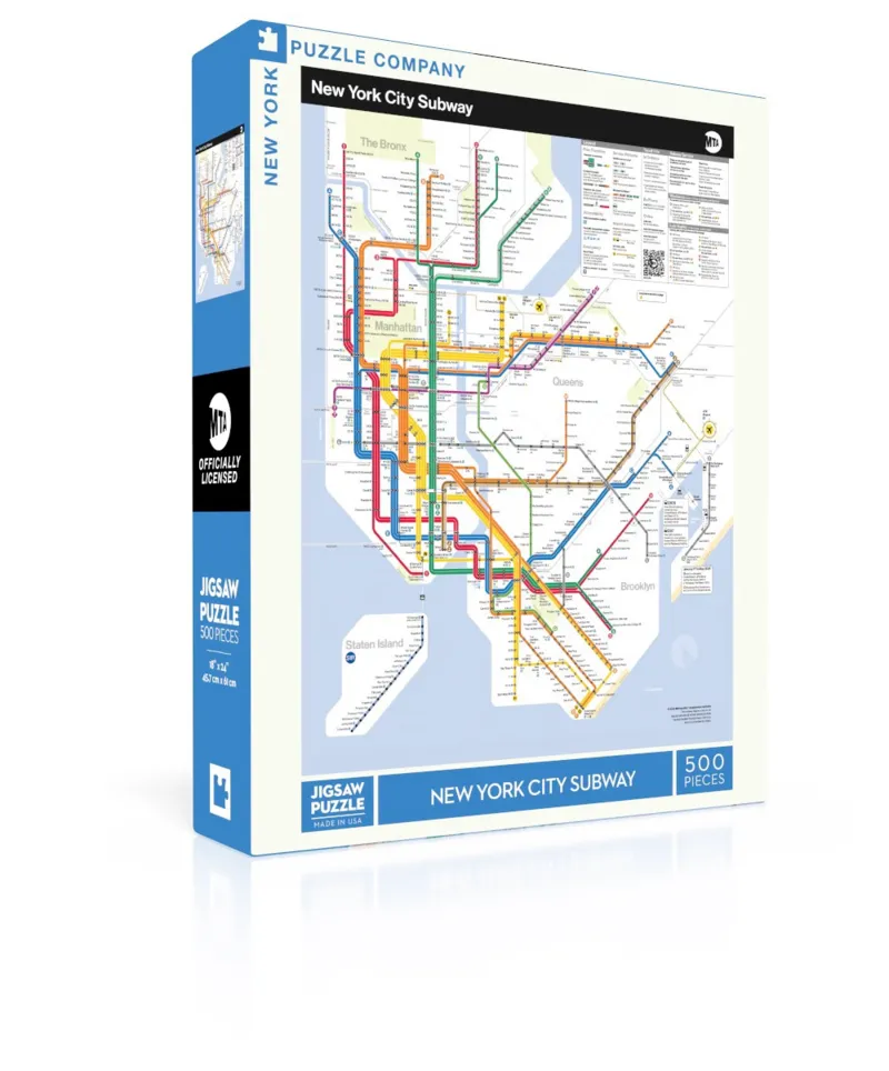 Pièces XXL - New York Subway Map