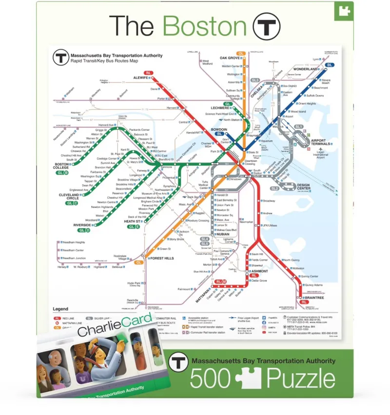 Pièces XXL - Boston T Map