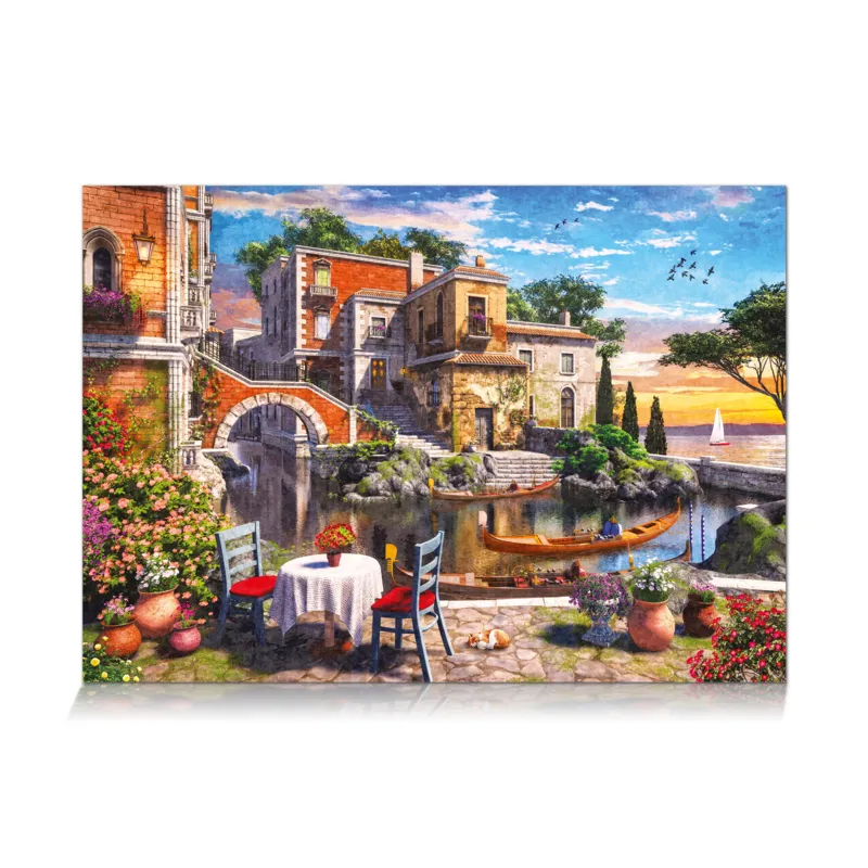 Vue d'une Terrasse à Venise