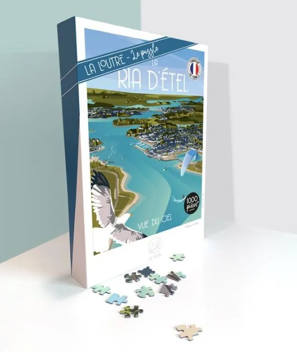 La RIA D'ETEL vue du Ciel