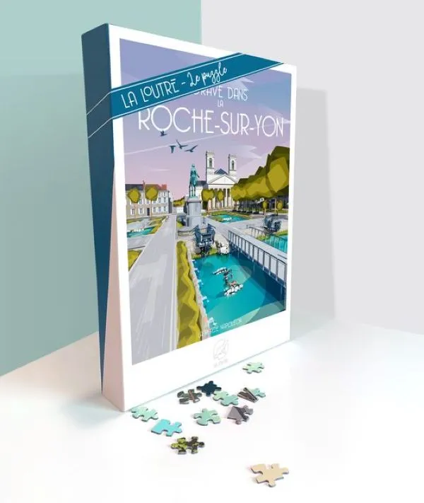 Gravé dans la ROCHE-SUR-YON - La Place Napoléon