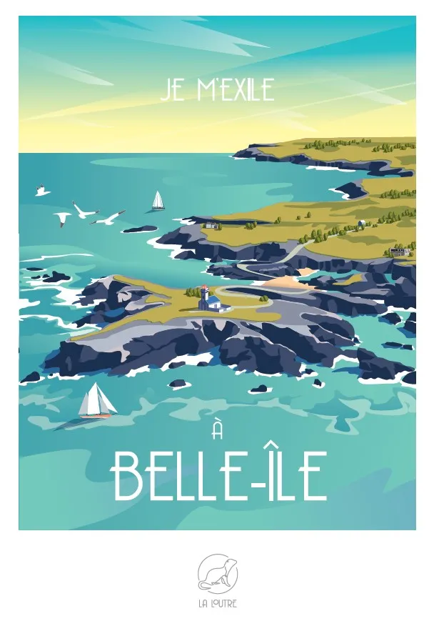 Je m'exile à BELLE-ÎLE