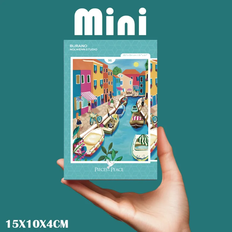Mini Puzzle - Burano