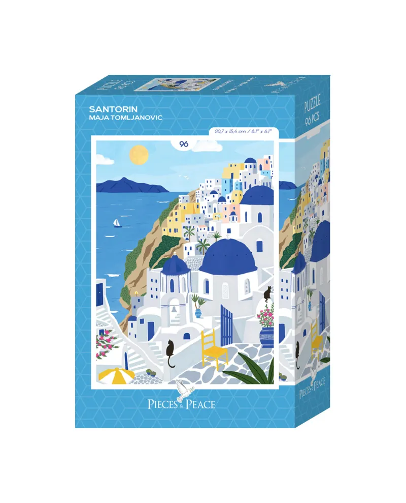Mini Puzzle - Santorin