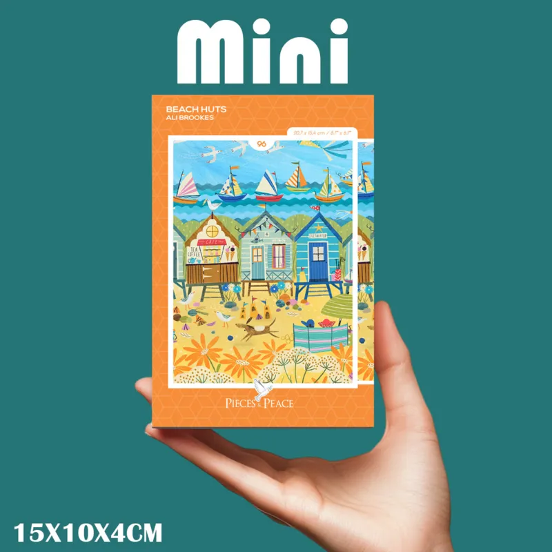 Mini Puzzle - Mini Beach Huts