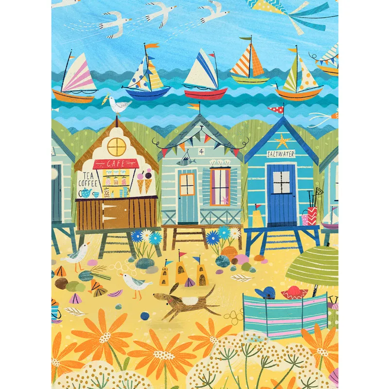 Mini Puzzle - Mini Beach Huts