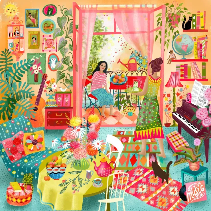 Salle de Musique avec Vue