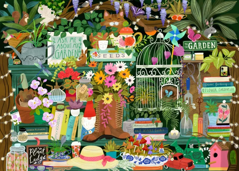 La bibliothèque du Jardinier