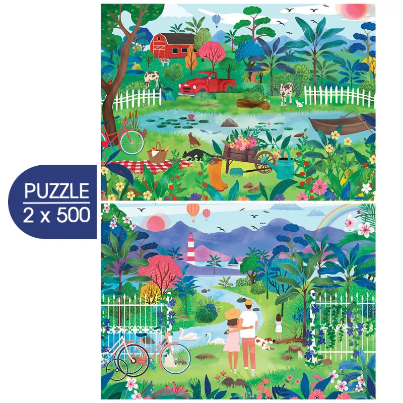 2 Puzzles - Ode au Printemps