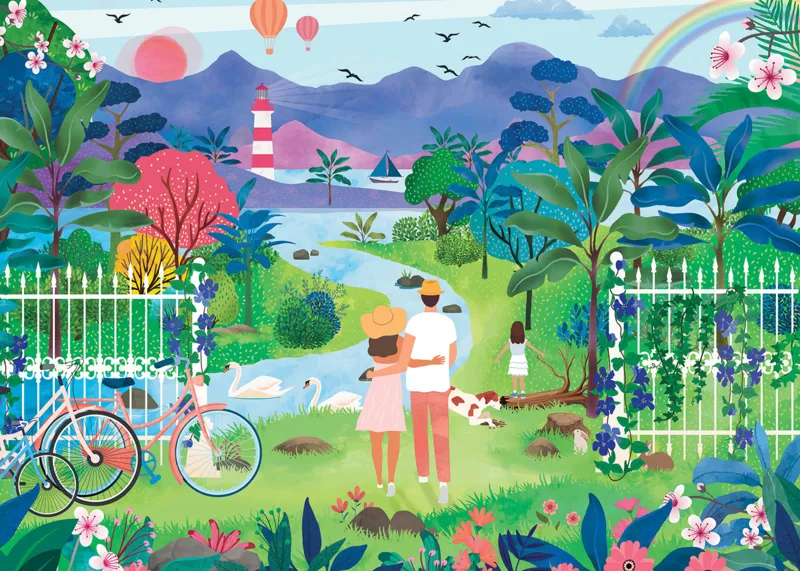 2 Puzzles - Ode au Printemps