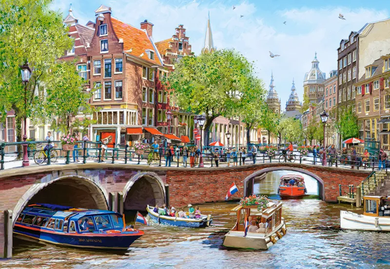 Les Canaux d’Amsterdam