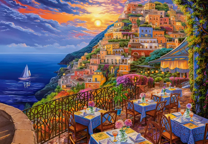 Soirée Romantique à Positano