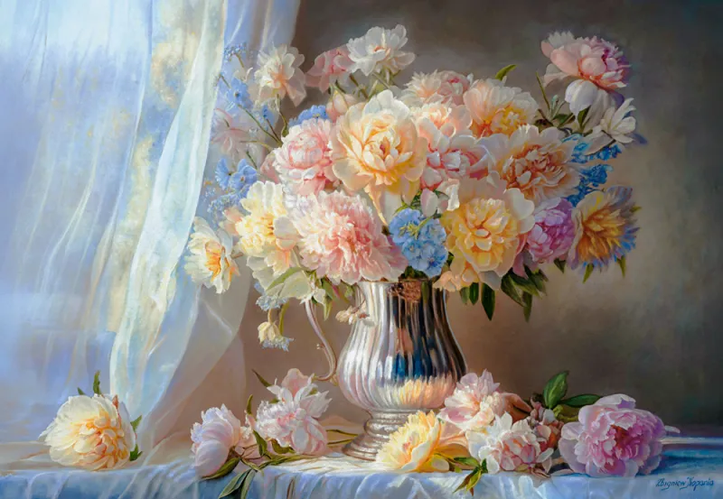 Art Collection - Pastel Peonies
