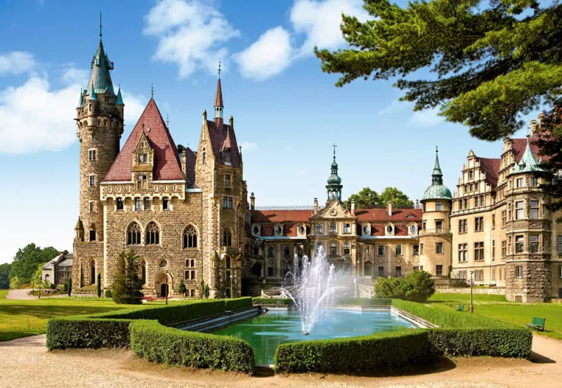 Château de Moszna, Pologne