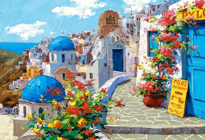 Printemps à Santorin